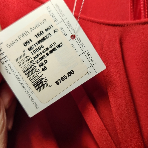 MOSCHINO Cheap & Chic Twist Front Mini Dress - Picture 8 of 14